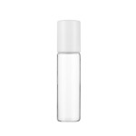 滚珠瓶工厂-5ml 10ml透明彩色玻璃精油塑料滚珠瓶
