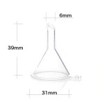 化妆品漏斗工厂-迷你睫毛膏填充工具塑料漏斗用于唇彩管