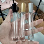 可再灌装喷雾瓶生产商-10ml厚壁厚底圆柱体玻璃瓶
