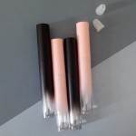 唇彩管工厂-3.5ml渐变黑色粉色唇彩容器棒管