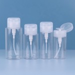 泵分配器瓶生产商-120ml-300ml透明液体化妆品爽肤水卸妆液瓶