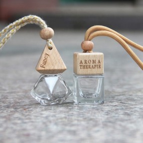 扩散器瓶生产商-10ml空扩散器通风口空气清新剂油瓶悬挂盖