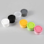 化妆品塑料罐生产商-50ml-200ml磨砂黑色粉色绿色PP锥形罐