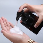 泡沫泵瓶供应商-450ml 15oz透明白色黑色方形泡沫洗手液分配器