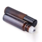 玻璃滚珠瓶供应商-5ml-15ml空新款玻璃香水滚珠唇油容器