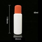 HDPE涂抹瓶供应商-30ml-60ml中国供应商白色涂抹瓶带海绵盖