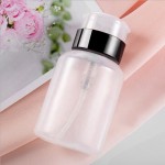 爽肤水分配器瓶供应商-250ml空面部爽肤水按压式卸甲液瓶