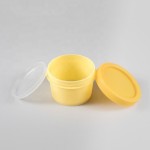 化妆品塑料罐生产商-50ml-200ml磨砂黑色粉色绿色PP锥形罐