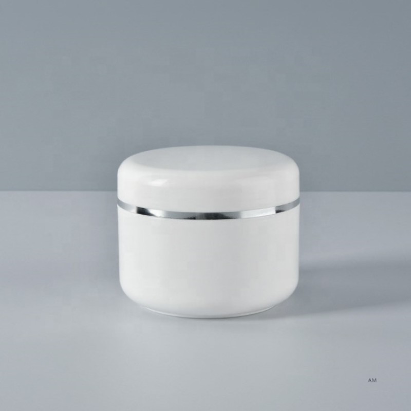 Large Cream Jar Factory - 250ml 8oz White PP Recycled Hair Oil Hair Gel Body Care Jar