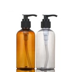 定制洗发水瓶工厂-300ml空塑料化妆品乳液瓶带泵