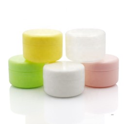 Body Butter Jar Factory - Frosted Pink Yellow Green White Clear Plastic 8oz Cream Container