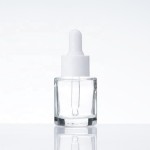 空滴管瓶工厂-20ml 0.6oz圆形圆柱体化妆品精华精油