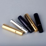 豪华滚珠瓶工厂-10ml金色银色黑色UV印刷玻璃精油瓶