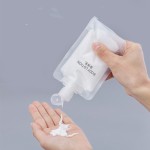 化妆品试用袋供应商-30ml-100ml一次性便携化妆品样品透明袋