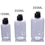 纯露瓶供应商-100ml-300ml无BPA透明琥珀色PET塑料护肤品瓶