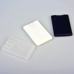 Credit Card Perfume Bottle Supplier - 20ml Square Shape Travel Alcohol Spray Bottle