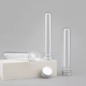 Test Tube Bottle Factory - 40ml Plastic Transparent Data Line Tube Bath Salt Container