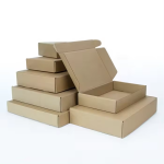 飞机礼品盒工厂-现货23.5cm19.3cm7cm化妆品包装厚纸礼品盒