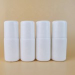 Plastic Roll on Bottle Manufacturer - 30ml 50ml HDPE White Essential Oil Empty Deodorant Container