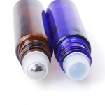 玻璃滚珠瓶供应商-5ml-15ml空新款玻璃香水滚珠唇油容器