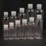 翻盖瓶工厂-5ml-500ml圆形PET透明空挤压瓶