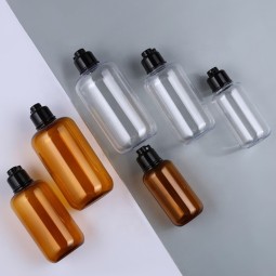 Hydrosol Bottle Supplier - 100ml-300ml BPA Free Clear Amber PET Plastic Skin Care Bottle