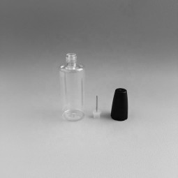 针尖瓶生产商-30ml透明PET金属针尖液体瓶