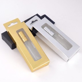 Perfume Bottle with Box Manufacturer - Customized Logo Color Paper Package 5ml 10ml Empty