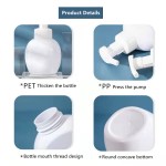 泡沫瓶供应商-300ml 500ml PET白色空化妆品塑料扁平泡沫泵