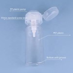 泵分配器瓶生产商-120ml-300ml透明液体化妆品爽肤水卸妆液瓶