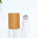 精油瓶工厂-10ml透明可再灌装玻璃滚珠瓶带钢珠