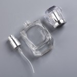 香水分配器工厂-30ml 1oz豪华空玻璃香水喷雾瓶可再灌装