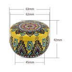 Round Metal Tin Factory - Empty Reusable Round Metal Tinplate Cans for Lip Balm Candle DIY