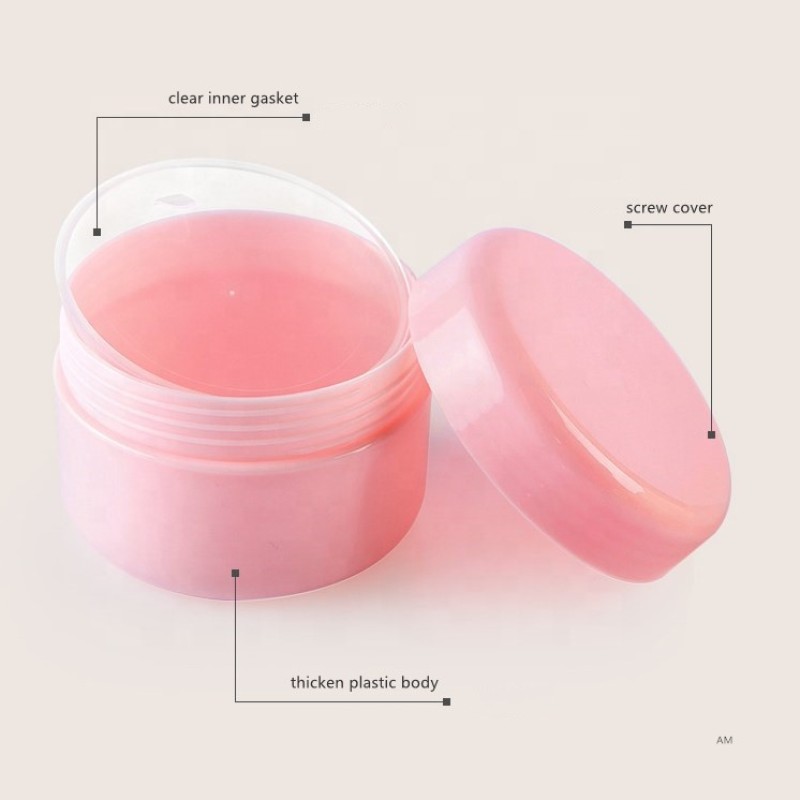 Plastic Cosmetic Jar Manufacturer - 10g-250g Body Butter Cream Container Jar with Lid