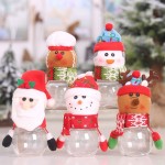糖果罐工厂-圣诞派对糖果容器圣诞老人雪人麋鹿节日装饰罐