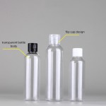翻盖瓶工厂-5ml-500ml圆形PET透明空挤压瓶