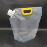 牛奶喷口袋生产商-2L-10L塑料母乳液体喷口袋初乳存储