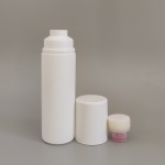 鞋油瓶供应商-50ml-120ml白色黑色HDPE塑料空海绵刷涂抹器