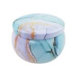 Round Metal Tin Factory - Empty Reusable Round Metal Tinplate Cans for Lip Balm Candle DIY