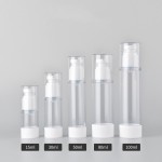 真空泵瓶供应商-15ml-100ml空AS塑料化妆品精华乳液喷雾瓶