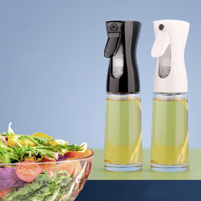 Olive Oil Sprayer Factory - 200ml-300ml New Kitchen PET Plastic Cooking Oil Spray Bottle for BBQ
