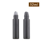 磨砂滚珠瓶工厂-10ml黑色磨砂磨砂玻璃滚珠用于精油