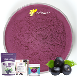 Acai Powder Manufacturer - 100% Natural Organic Spray Dried Berry Juice Powder