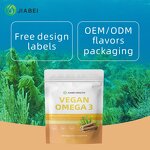 Seaweed Omega-3 Softgel Capsules Manufacturer - Vegan Plant Extract for Heart & Brain Support