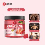 Creatine Gummy Manufacturer - Private Label Strawberry-Flavored Low-Sugar Supplements for Adults
