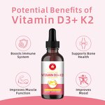 D3-K2 Vitamins Manufacturer - Private Label Oral Liquid Drops for Adult Immunity & Bone Health