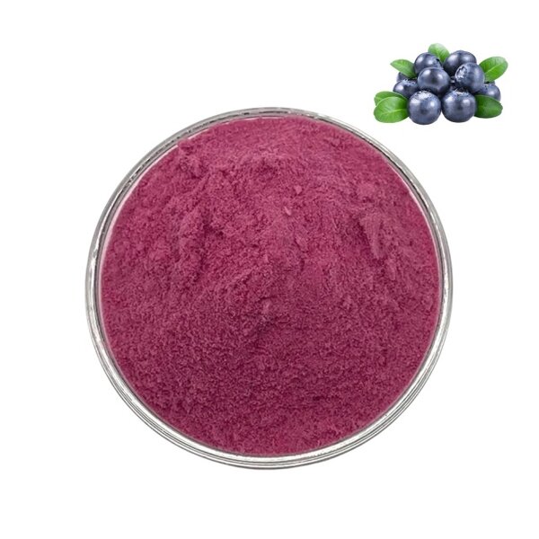 Blueberry Juice Powder Manufacturer - 100% Water Soluble Wild Blueberry Extract for Beverage