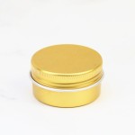 Aluminum Cosmetic Jars Supplier - 5ml-200ml Round Screw Cap Matte Jars