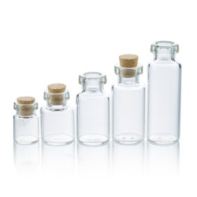 Mini Glass Vials Manufacturer - 5ml-60ml Clear Wishing Bottle with Cork
