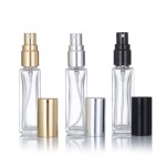 方形香水瓶供应商 - 5ml-10ml便携带盖玻璃瓶